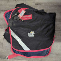 Hvy 450g Winter Blanket, detach Neck, Tail *vgc, v.dirty & dusty/film, unstitched neck velcro, wpf