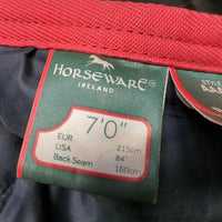 Hvy 450g Winter Blanket, detach Neck, Tail *vgc, v.dirty & dusty/film, unstitched neck velcro, wpf
