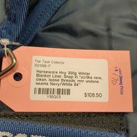 Hvy 300g Winter Blanket Liner, Snap In *xc/like new, clean, loose threads, mnr undone seams
