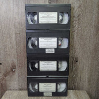 Mary Wanless: Video Masterclass 4 VHS Set, 1993 *vgc, clean, edge rubs, bent/scraped edges, works?