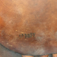 17 MW *5.25 Passier Century Dressage, 2 Billet Guards, Wool Flocking, 0 Blocks, Flaps: 16.25"L x 12"W Serial #: 179901