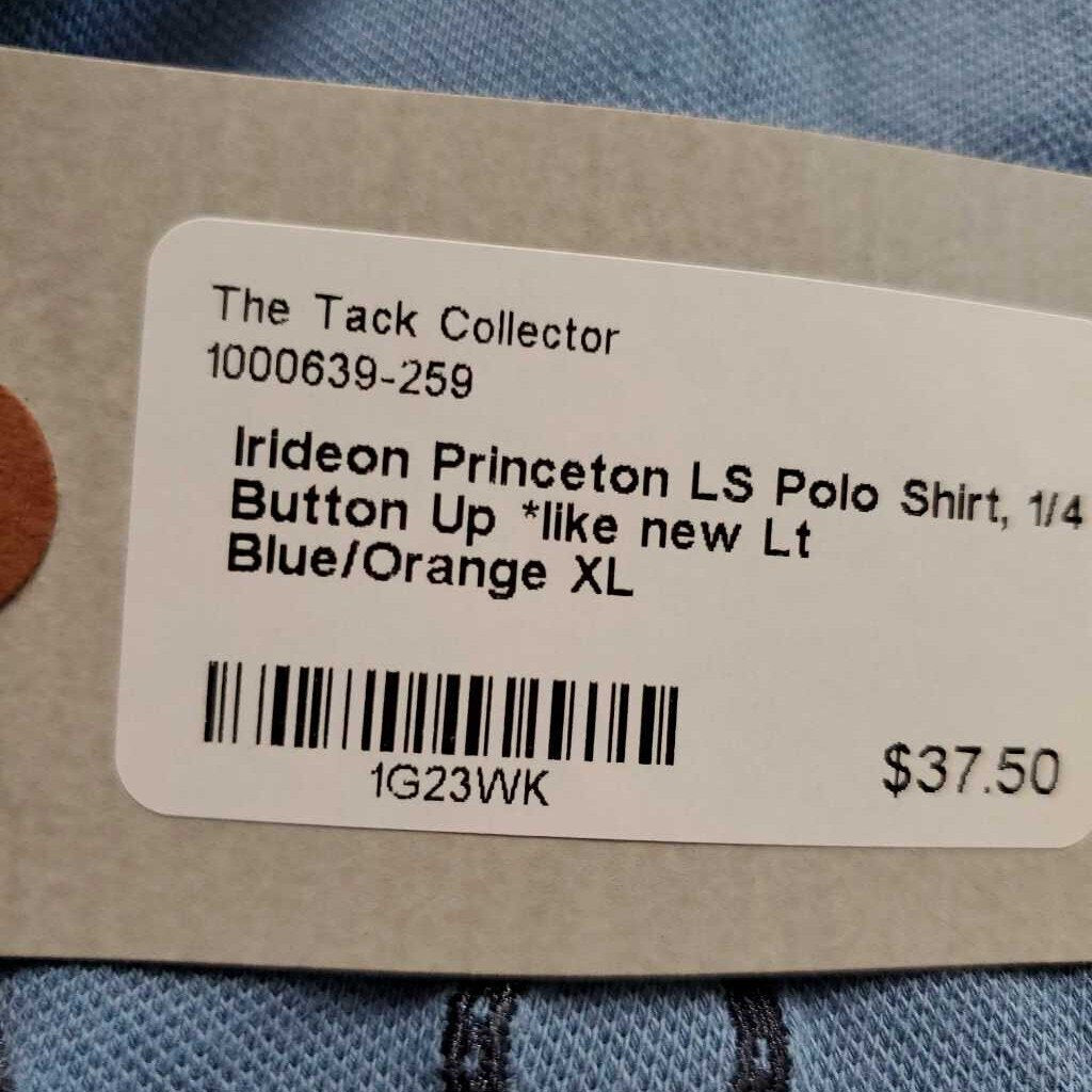 LS Polo Shirt, 1/4 Button Up *like new | The Tack Collector