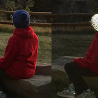 Reflective Touque with Pom Pom *new