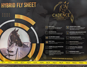 Fine Mesh Hybrid Fly Sheet, Neck, Belly, 2 legs, bag *new