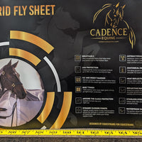 Fine Mesh Hybrid Fly Sheet, Neck, Belly, 2 legs, bag *new