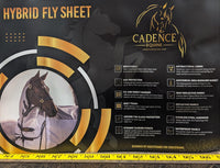 Fine Mesh Hybrid Fly Sheet, Neck, Belly, 2 legs, bag *new
