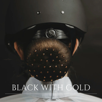 Elasticized Hair Bun Net, Bling, Scrunchie, Bag *new
