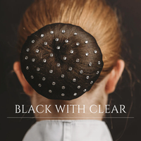 Elasticized Fine Hair Net, Bling, Bag *new