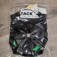 Hair Bun Cover & Bow, Clip, Bling, Bag *new