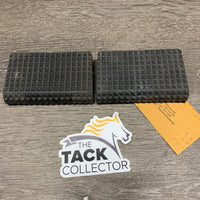 Pr Plastic Stirrup Iron Pads *vgc, clean
