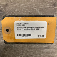 Pr Plastic Stirrup Iron Pads *vgc, clean
