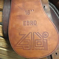 16 M *4.5" Zaldi Ebro All Purpose, 2 Billet Guards, Synthetic Wool Flocked, Front Pencil Block, Flaps: 14"L x 11.5"W
