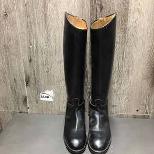 Pr Dressage Boots, Plastic Forms *xc, v.mnr rubs, scrapes/scratches & dirt