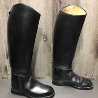 Pr Dressage Boots, Plastic Forms *xc, v.mnr rubs, scrapes/scratches & dirt
