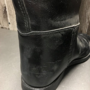 Pr Dressage Boots, Plastic Forms *xc, v.mnr rubs, scrapes/scratches & dirt