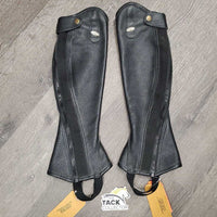 Leather Half Chaps, *xc/vgc, mnr dirt
