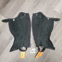 Leather Half Chaps, *xc/vgc, mnr dirt
