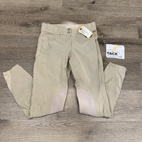 Euroseat Breeches *gc, wrinkles, pills, mnr stains, seam puckers, discolored/stained seat & legs