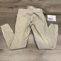 Euroseat Breeches *gc, wrinkles, pills, mnr stains, seam puckers, discolored/stained seat & legs
