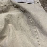 Euroseat Breeches *gc, wrinkles, pills, mnr stains, seam puckers, discolored/stained seat & legs
