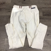 Thick Euroseat Breeches *gc, stains, threads, older
