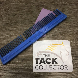 Plastic Mane Comb *missing teeth, v.dirty