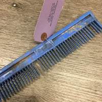 Plastic Mane Comb *missing teeth, v.dirty
