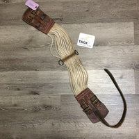 14 M *4" Syd Hill Leader Laureate Aussie Saddle, stirrup leathers, over girth, Narrow Aluminum Western Stirrups, 33" cotton string girth, Flaps: 18"L x 12"W Serial # 65764