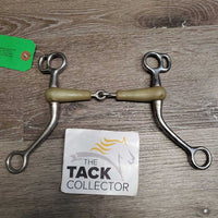LS Western Plastic Tom Thumb Bit *vgc, dirty, plating, discolored, scratches
