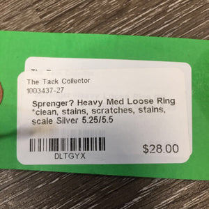 Heavy Med Loose Ring *clean, stains, scratches, stains, scale