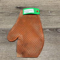 Pimple Double Sided Grooming Mitt *dirty, stained, faded, discolored, stiff/cracking corners
