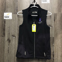 Light Fleece Lined Vest, "Concorde" *vgc, mnr hair, clumpy, linty
