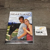 HEARTLAND: Season 1 Part 2 DVD's, Case *gc, dirty, scratches
