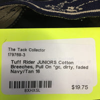 JUNIORS Cotton Breeches, Pull On *gc, dirty, faded