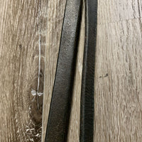 Rsd/FS Bridle, Plain Reins *stiff, older, tight keepers, xholes, mismatched, dry, cracks, bent, stain
