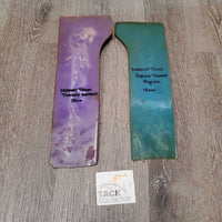 2 Rubber Western Saddle Shims *vgc, marker, discolored/stains, rough endt
