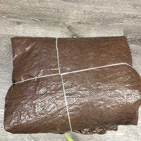 2 Tarps, plastic ties *gc, v.dirty, twine, smells
