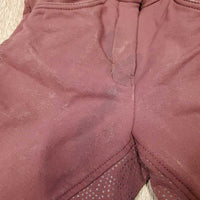 High Waist Full Seat Breeches, bling *gc, faded, stains, mnr dirt?, seam puckers
