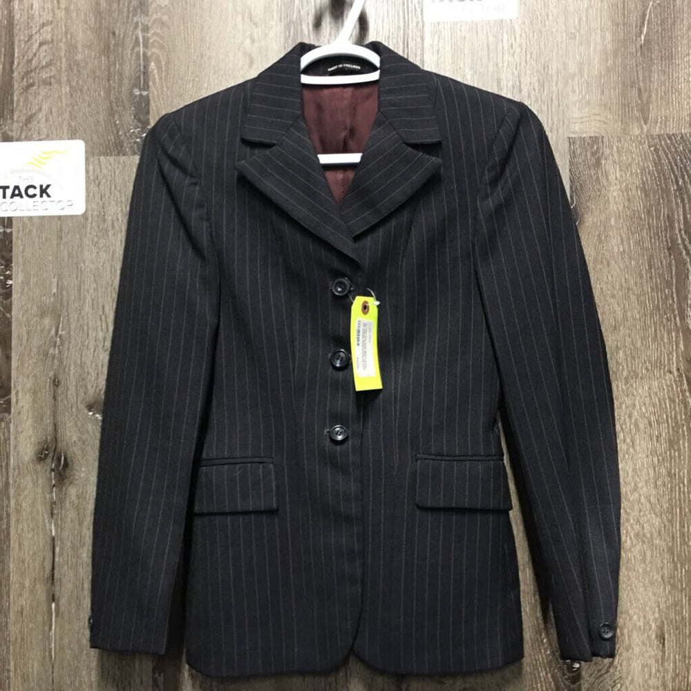 Hvy Wool Show Jacket *gc, mnr pit seams, older, torn tag, mnr bubbled lining