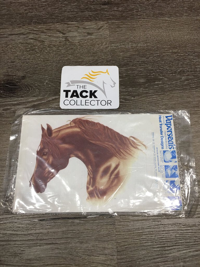 Arabian Horse Heat Transfer Stickers *VINTAGE, new, bag