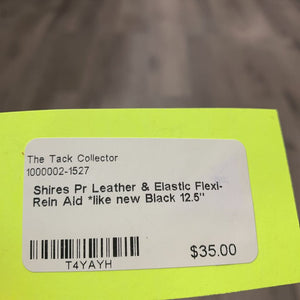 Pr Leather & Elastic Flexi-Rein Aid *like new