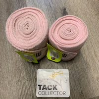 Pr Fleece Polos *1 - xc, 1 - gc, dingy edges, mnr hairy velcro
