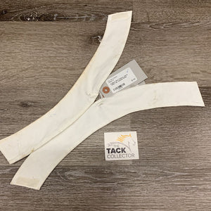 2 Show Shirt Collars, velcro *older, fair, stained