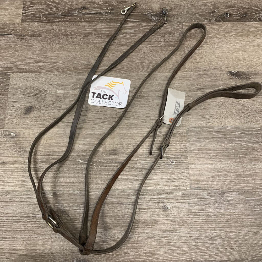 Thick Leather German Martingale ONLY *NO REINS, v.dirty, older, xholes, twisted, NO keeper