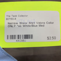Narrow Show Shirt Velcro Collar ONLY *xc
