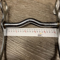 LS Light Flat Western Curb Bit *vgc, scratches, stains, scuffs, rust
