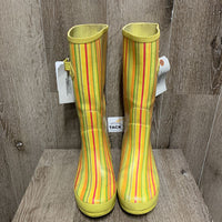 Pr Rubber Boots *gc, stains, clean, scrapes
