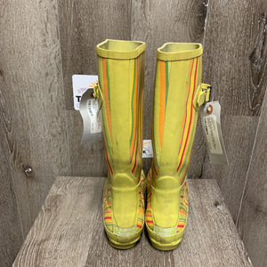 Pr Rubber Boots *gc, stains, clean, scrapes