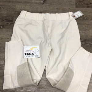 Side Zip Breeches *vgc, seam puckers, mnr dingy & knee stains, older