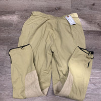 Side Zip Breeches *older, vgc, torn inside pocket
